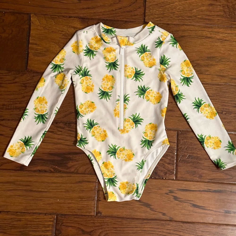 Old Navy rash guard one-piece swimsuit.